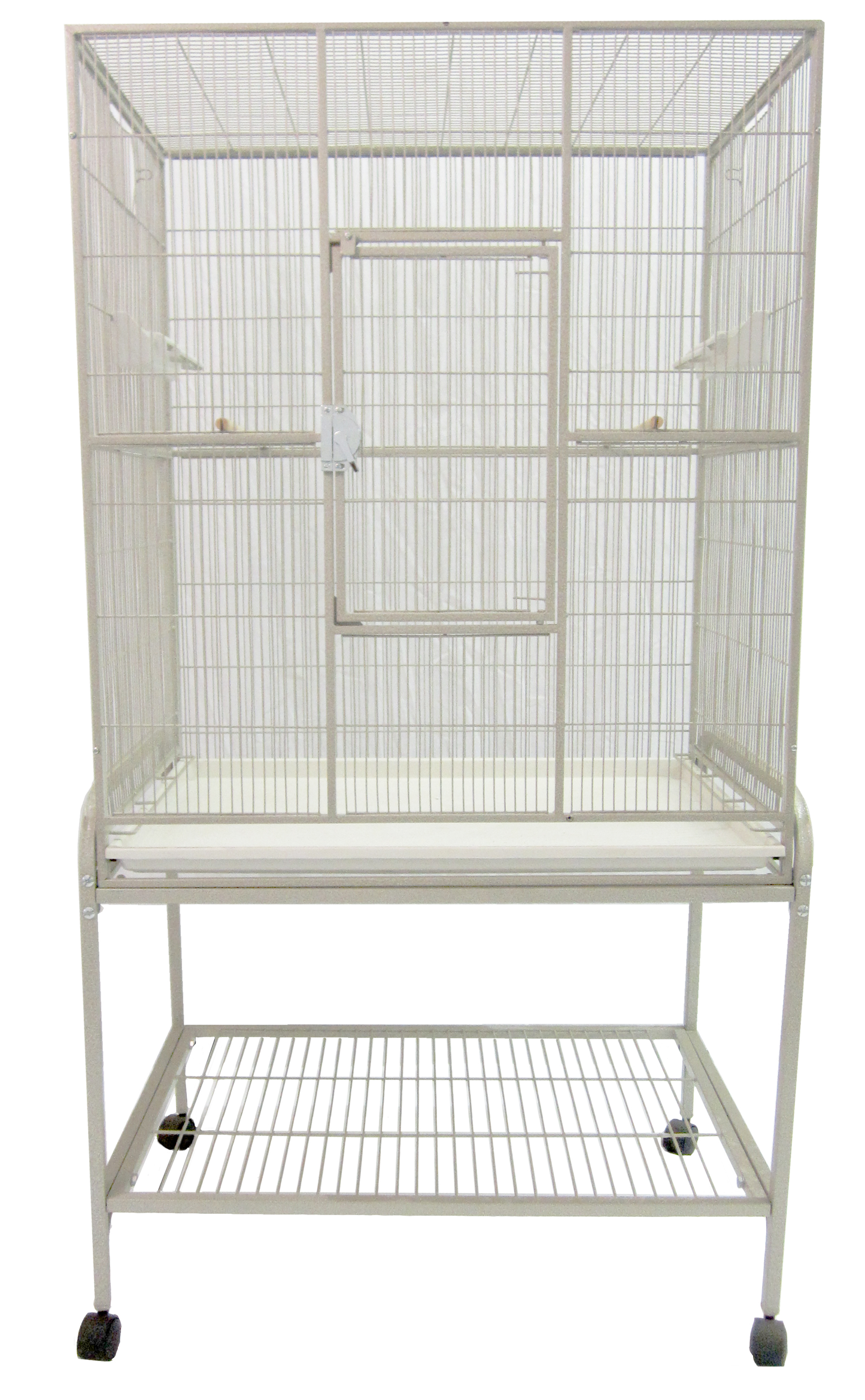 Flight Cages & Stand 32"x21"x63" (White)